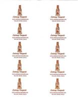Cartecay Vineyards Wine Bottle Labels