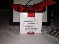 Wedding Favor Box Labels