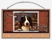 Paws on the Windowsill Key and Leash Holder