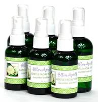 Ellen April Facial Toner Bottle Labels on Laser Polyester Label Material