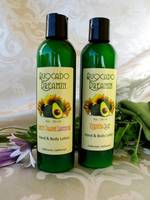 Avocado Dreamin Natural Hand & Body Lotion Bottle Labels