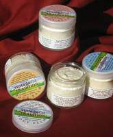 Vintage Tradition Body Balm Lid & Ingredient Labels