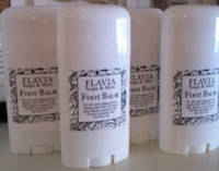 Foot Balm Container Labels by Flavia Soaps