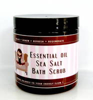 Zen Sea Salt Scrub Jar Labels