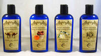 Cobalt Blue Hand and Body Lotion Bottle Labels by Farmers Apothecary