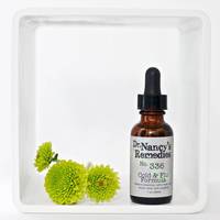 Dropper Bottle Labels by Dr. Nancy's Remedies homeopathic Cold & Flu Formula