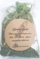 Round Brown Kraft Labels for Lavender Sachet