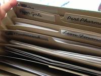 Accordion File Labels