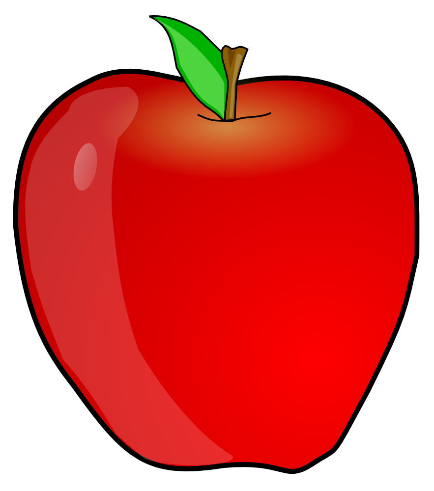 school clipart apple - photo #22