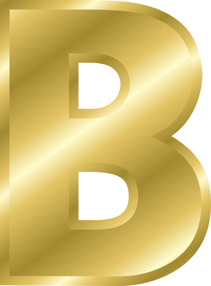 Gold Letters Png PNG Image Collection