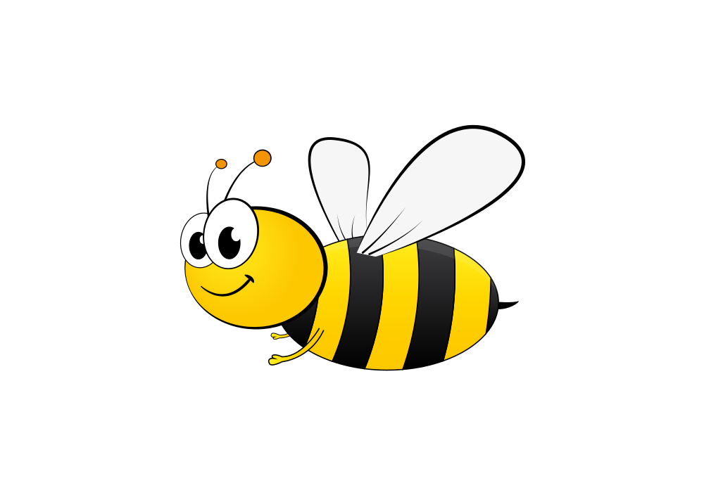 cartoon clipart of bees - photo #42