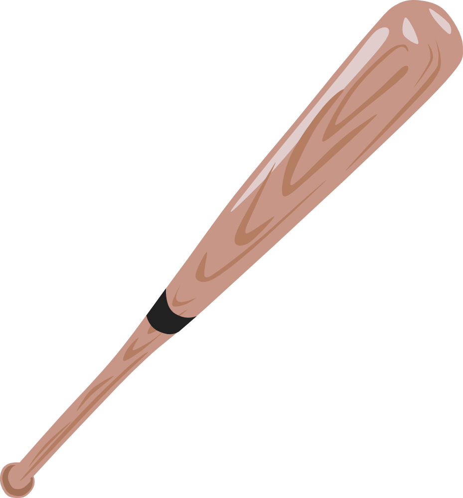 free clip art of baseball bat - photo #6