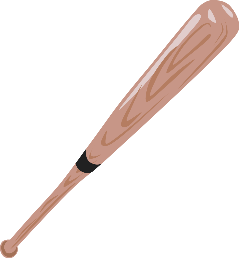 free clipart baseball bat - photo #7