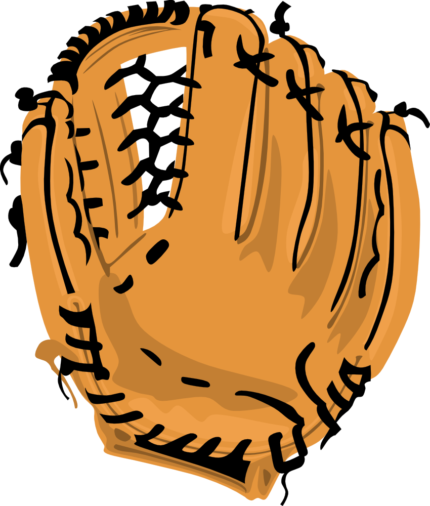 OnlineLabels Clip Art Baseball Glove