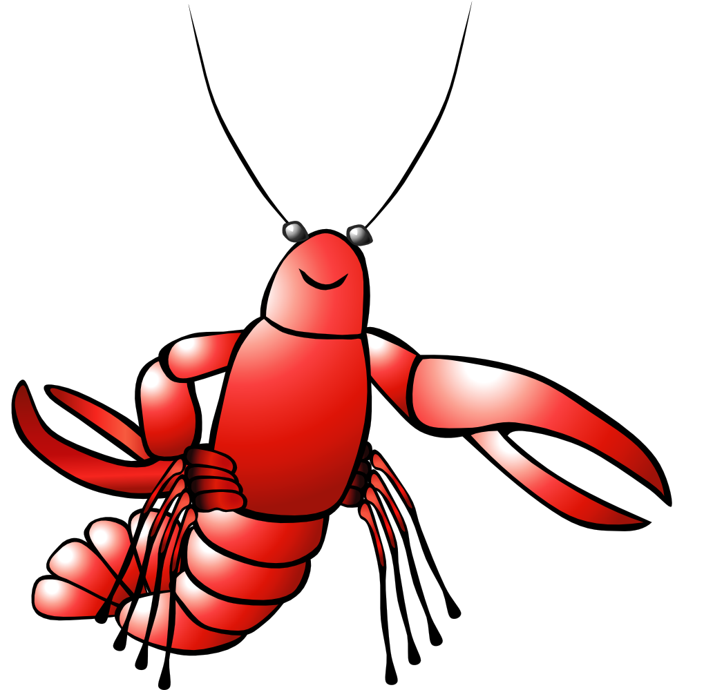 OnlineLabels Clip Art - Crawfish