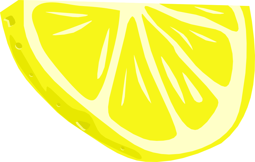 free clip art lemon slice - photo #16