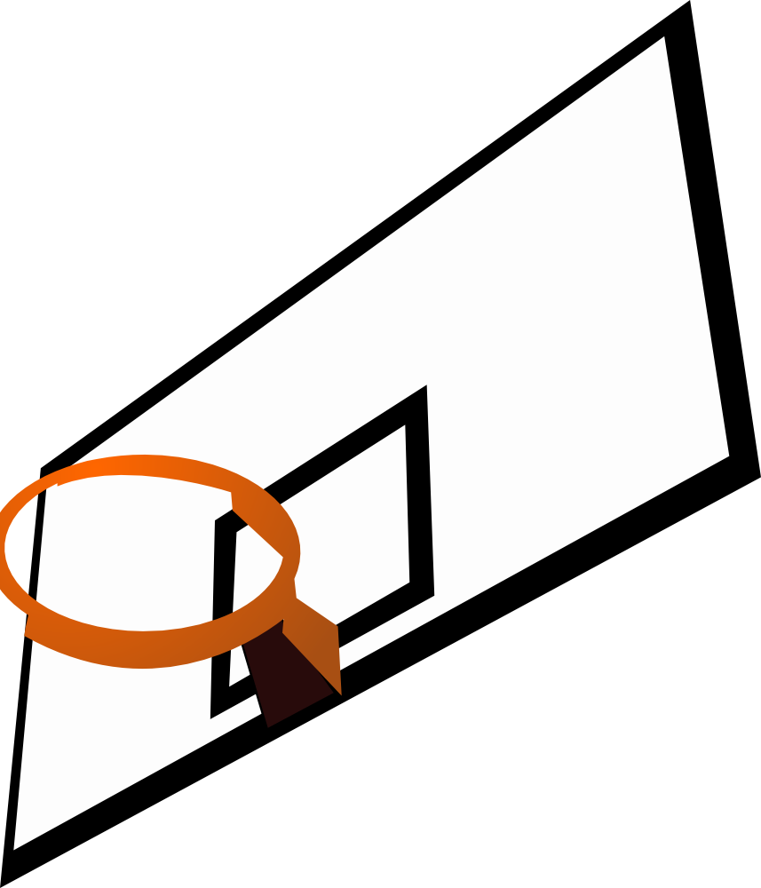 OnlineLabels Clip Art Basketball Rim