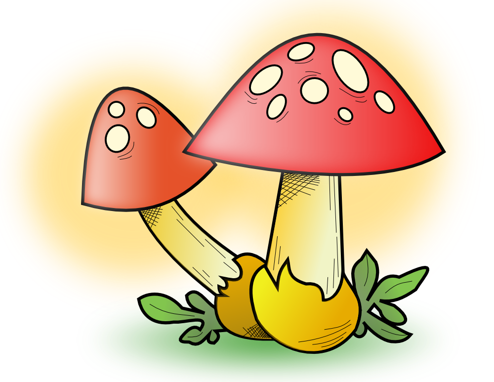 toadstool mushroom clipart - photo #35