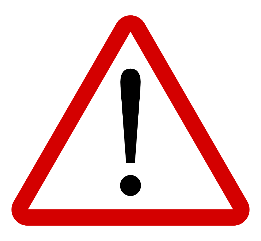 warning clip art - photo #12