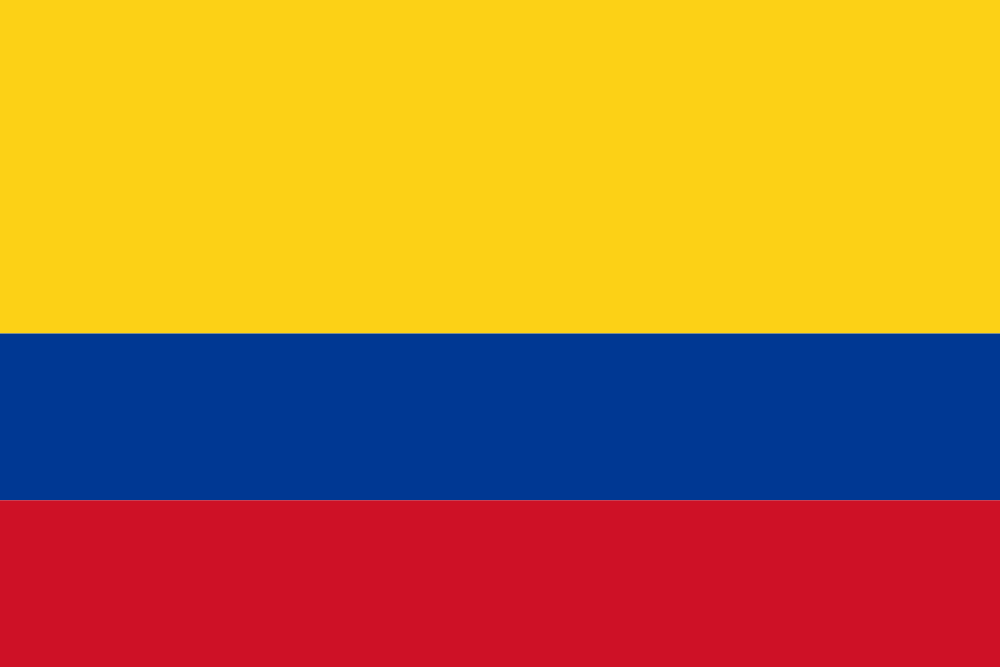 OnlineLabels Clip Art Flag Of Colombia