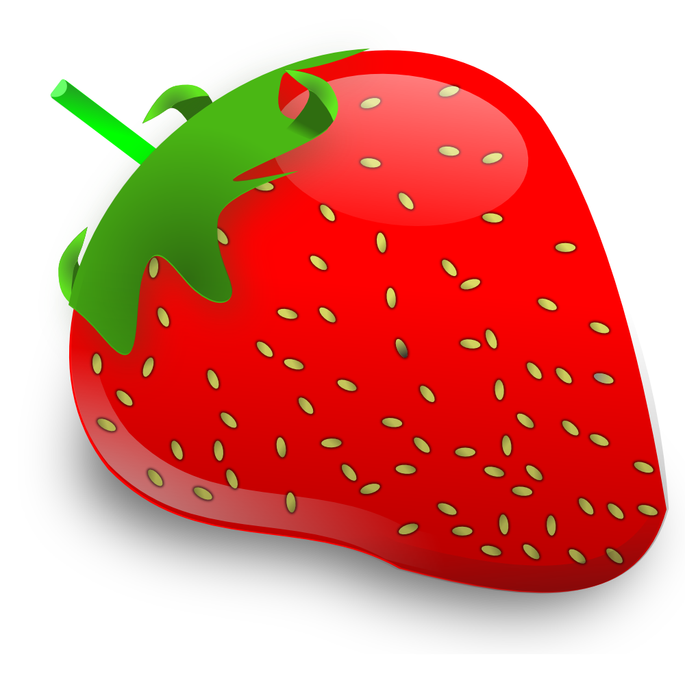 clipart of a strawberry - photo #12