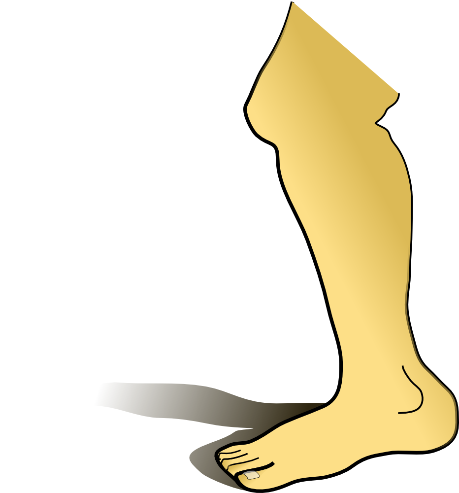OnlineLabels Clip Art - Leg