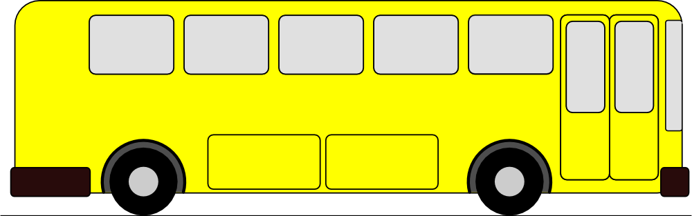 yellow school bus clipart - photo #7