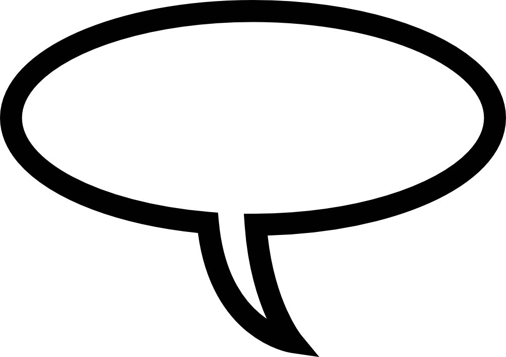 free clip art speech balloon - photo #11