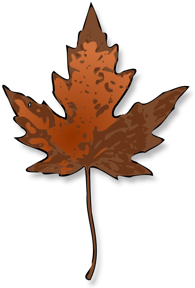 OnlineLabels Clip Art Maple Leaf