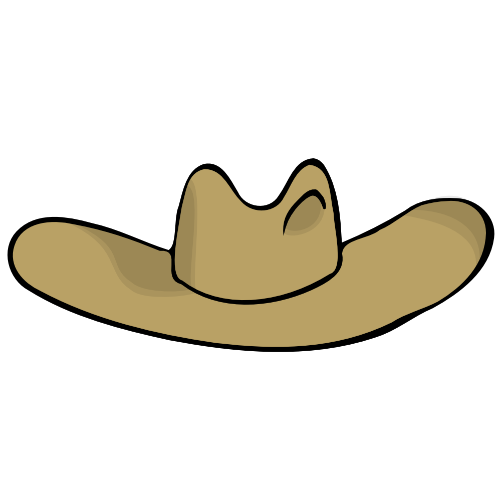 western hat clipart - photo #12