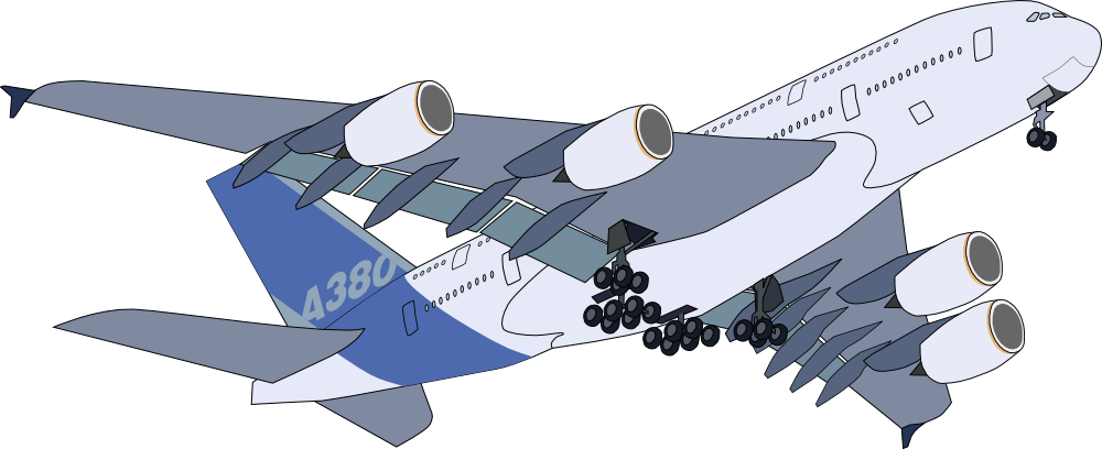 OnlineLabels Clip Art - A380