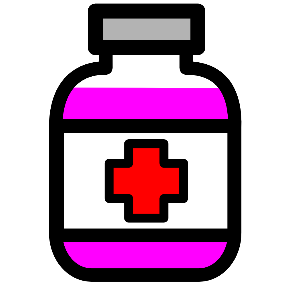 OnlineLabels Clip Art - Medicine Icon