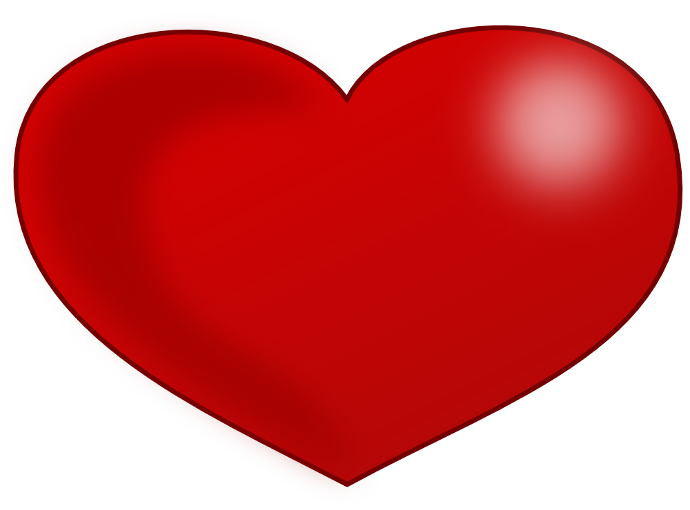 red valentine heart clipart - photo #1