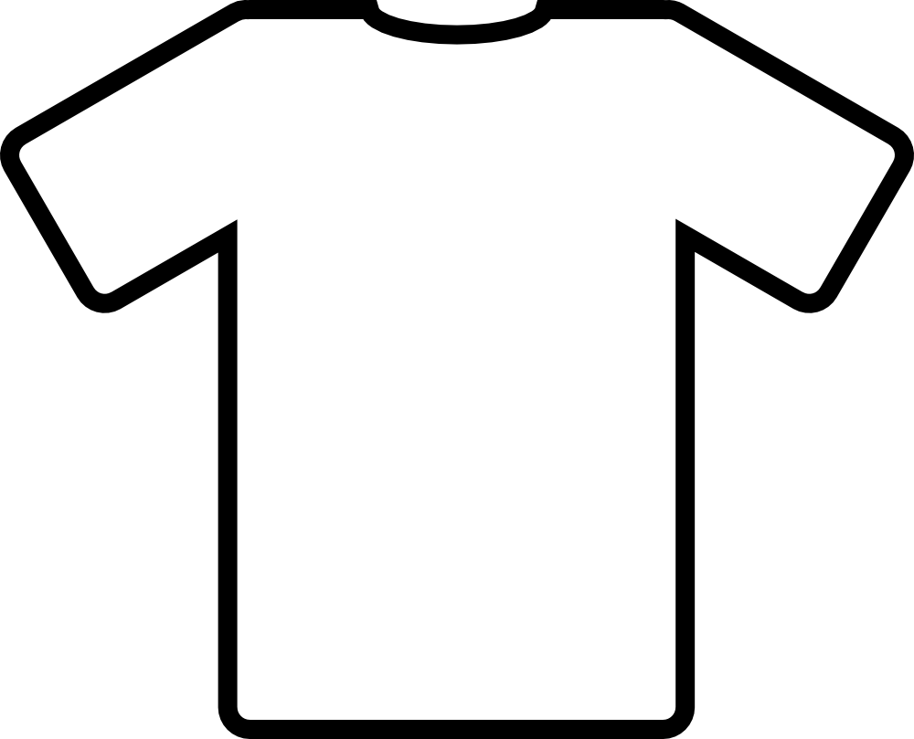 clipart white t shirt - photo #4