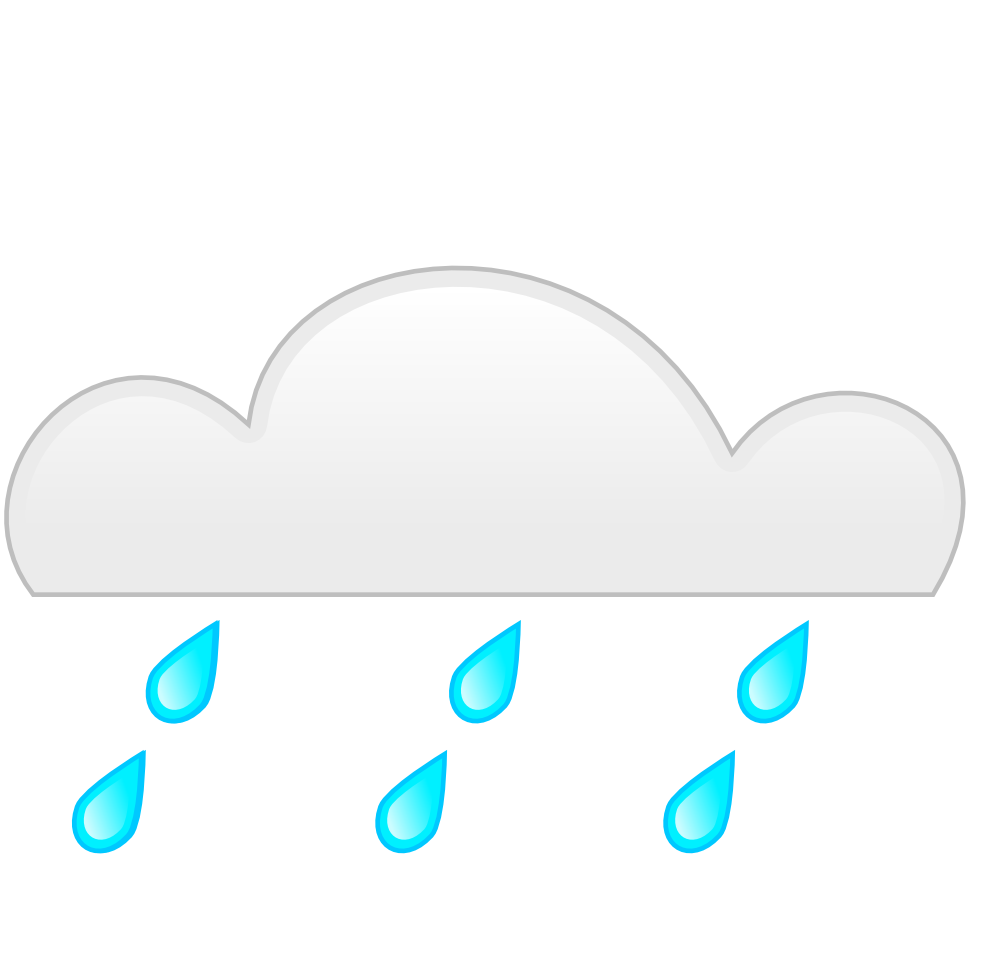 OnlineLabels Clip Art - Rainfall