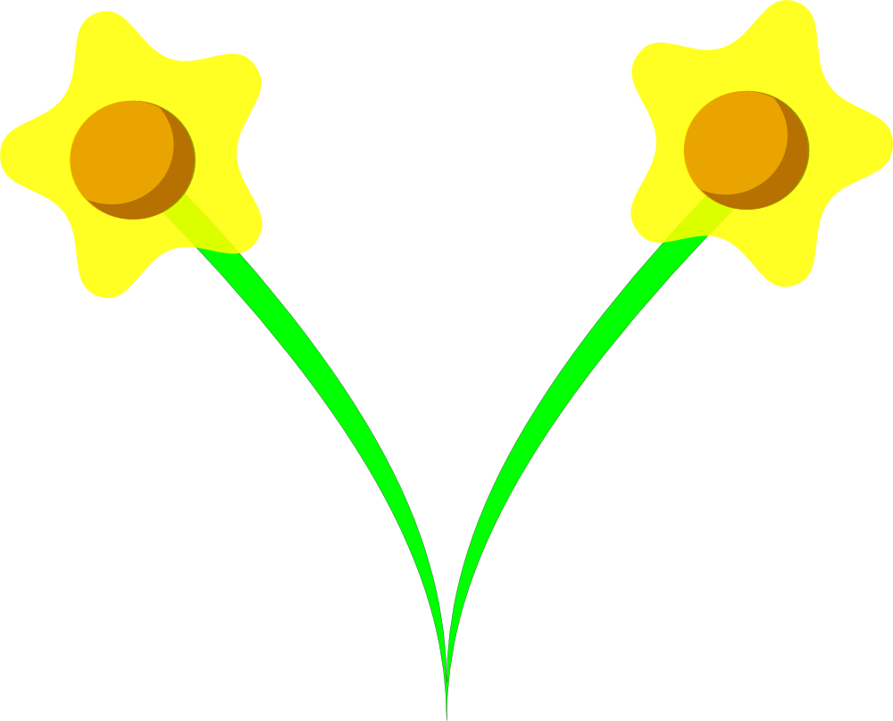 OnlineLabels Clip Art - Daffodil