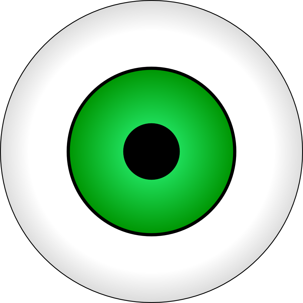 green eyes clipart - photo #10