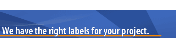 We have the right labels for your project.
