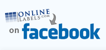Become a fan of OnlineLabels.com on Facebook!
