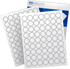 OL1025 Circle Shipping Labels