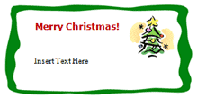Christmas Tree Template