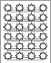 1.5" Starburst Stickers