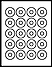 1.57" CD Center Hub CD Labels