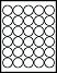 OL 2088 - 1.5" Circle Labels