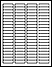 OL 25 - 1.75" x 0.5" Return Address Labels