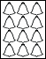 OL 257 - 2.3392" x 2.4805" Wedding Bell Labels