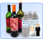 Wedding Bottle Labels