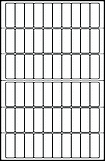 OL1032 2.625” x 1” Address Labels