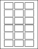 OL1502 2" x 1.5" Rectangular Labels