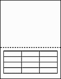 OL1518- 2.54" x 0.78125" Blank Label Template